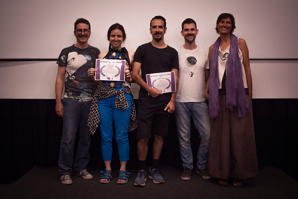 Fabrizio Molducci, Ailen Cafiso, Ivan Asnicar, Mario Coccetti e Lucia De Rienzo